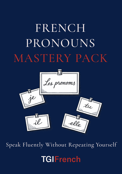 French Pronouns Mastery Pack